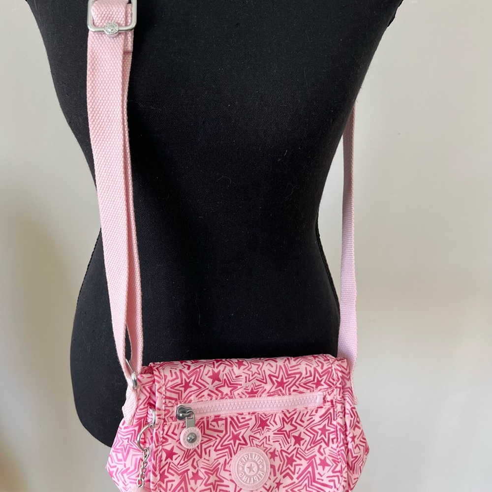 Kipling Pink Star Patterned Women's Bag OBO